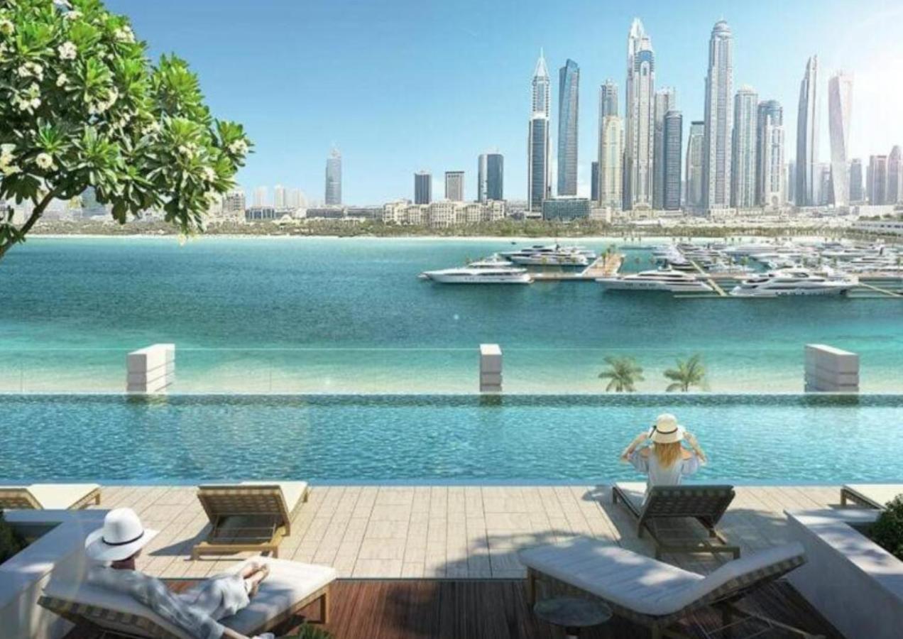 Ultra Luxury Emaar Beachfront - Private Beach And Pool Dubai Esterno foto