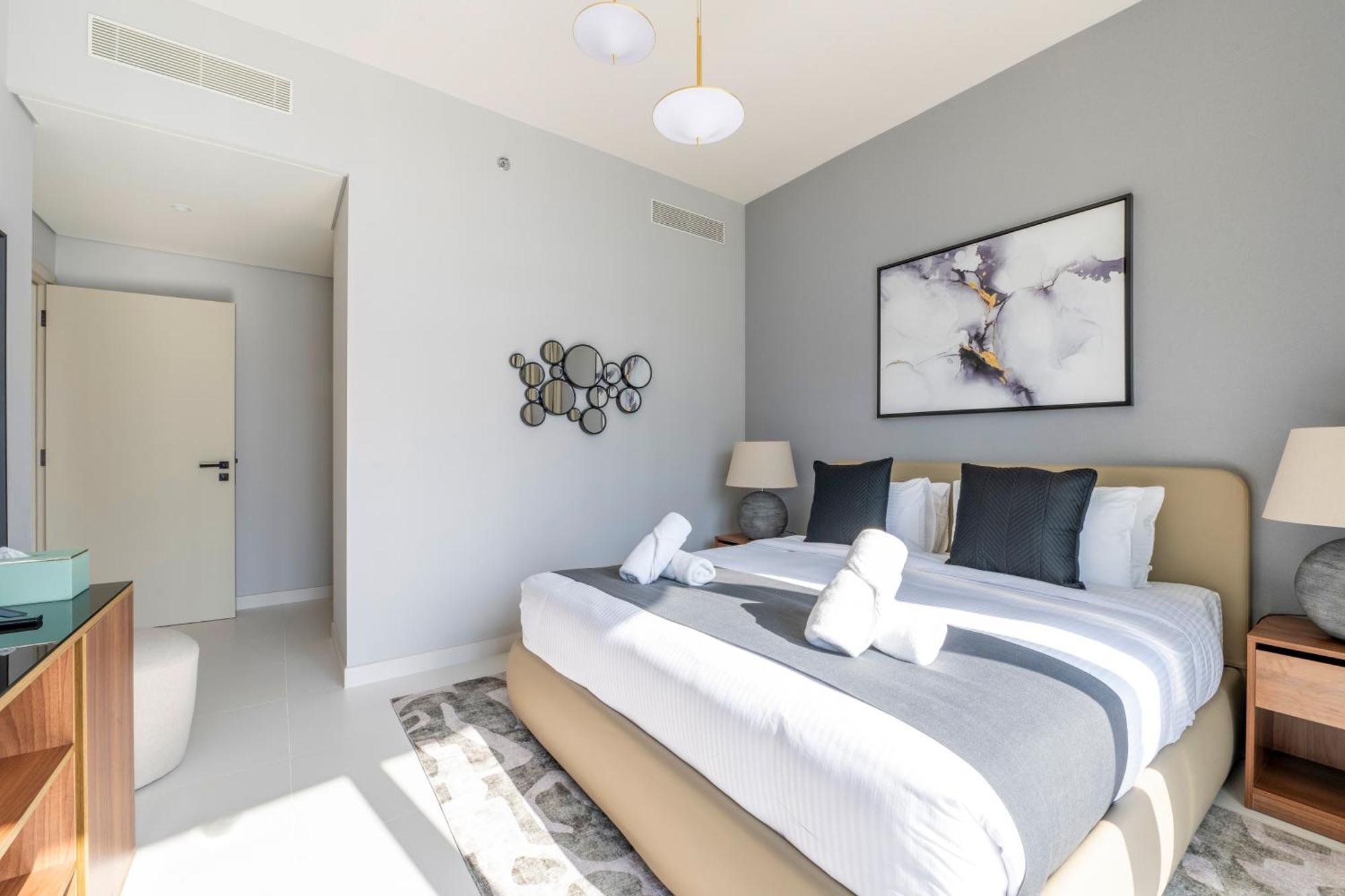 Ultra Luxury Emaar Beachfront - Private Beach And Pool Dubai Esterno foto