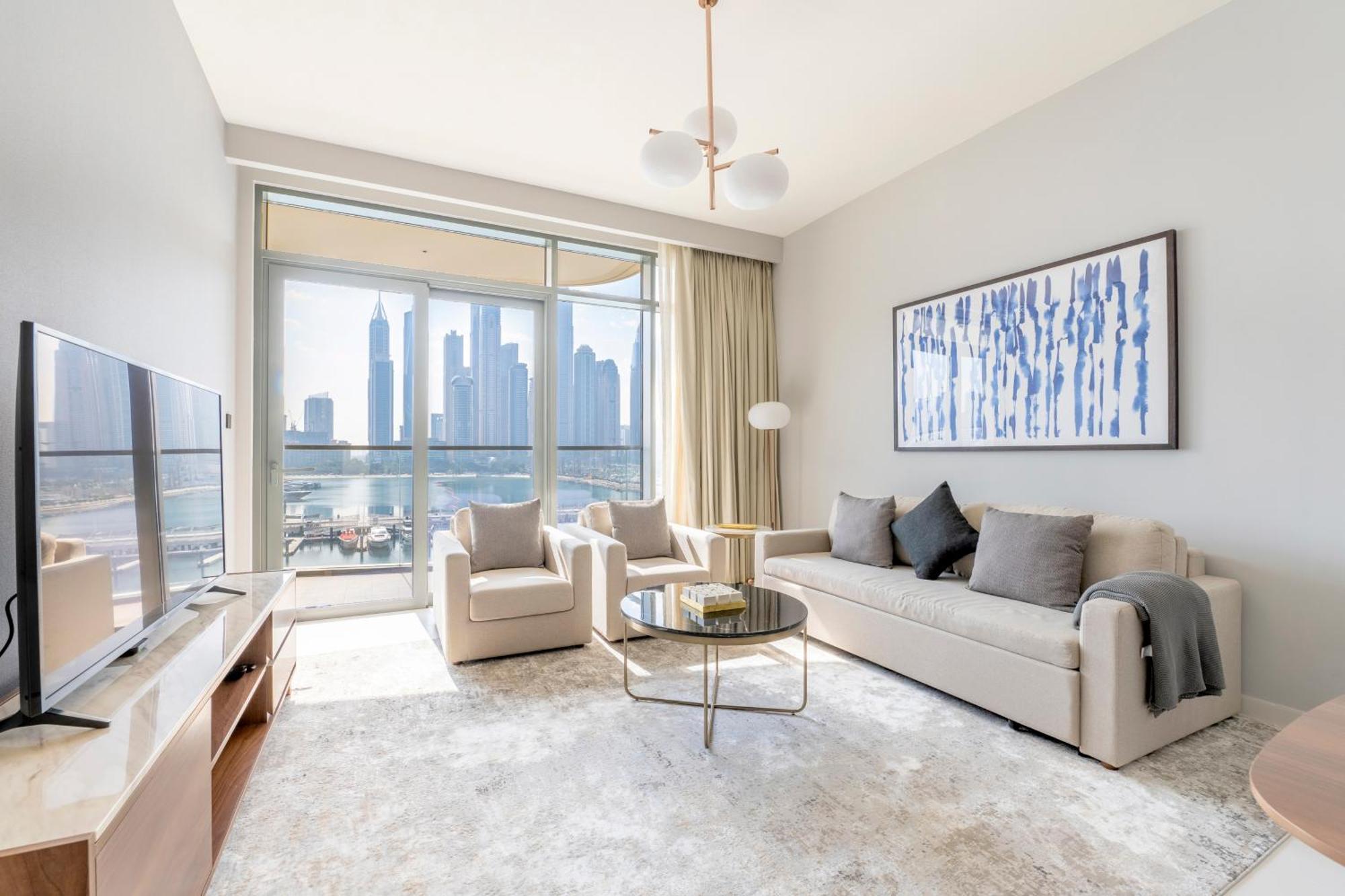 Ultra Luxury Emaar Beachfront - Private Beach And Pool Dubai Esterno foto