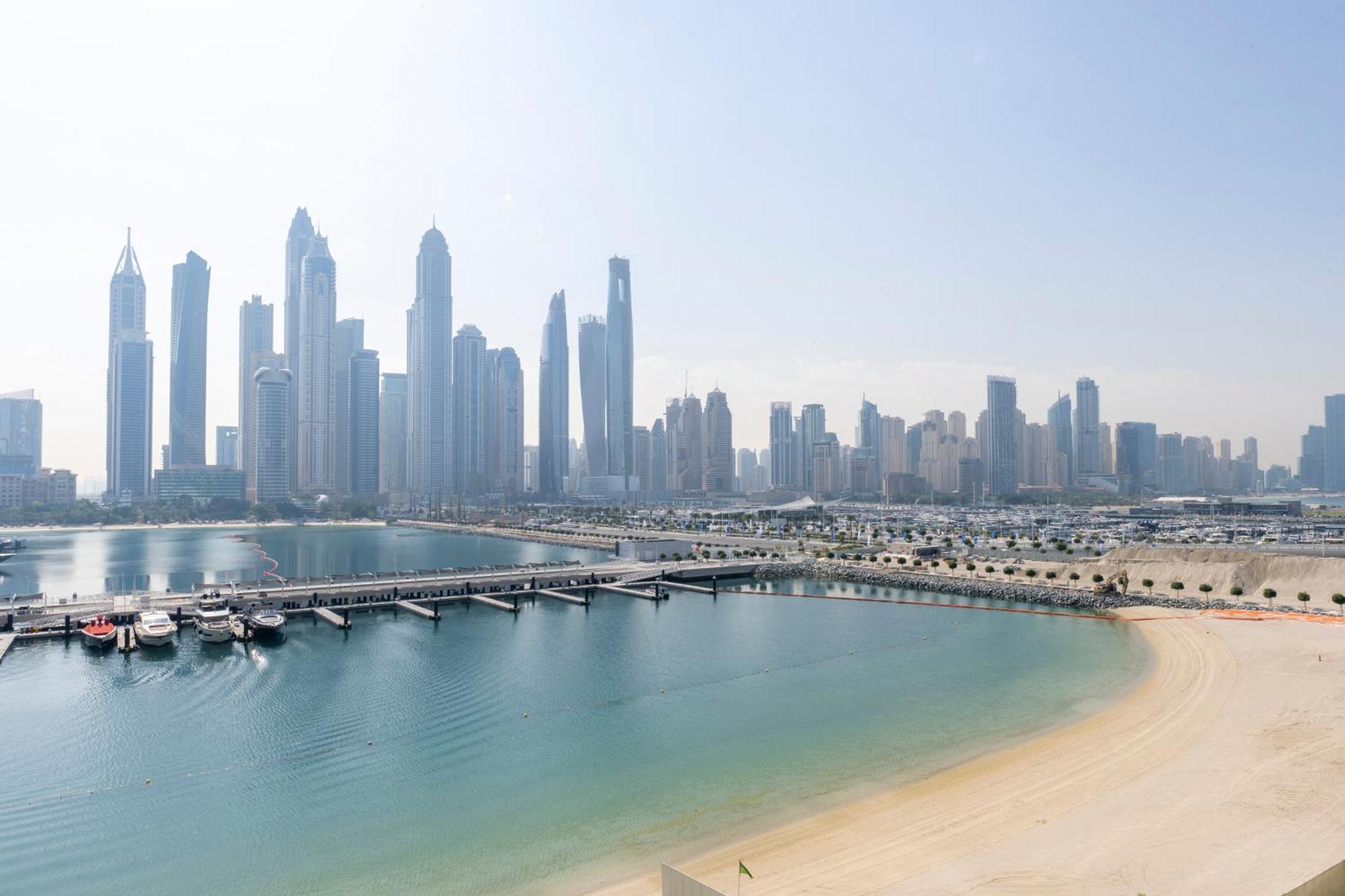 Ultra Luxury Emaar Beachfront - Private Beach And Pool Dubai Esterno foto