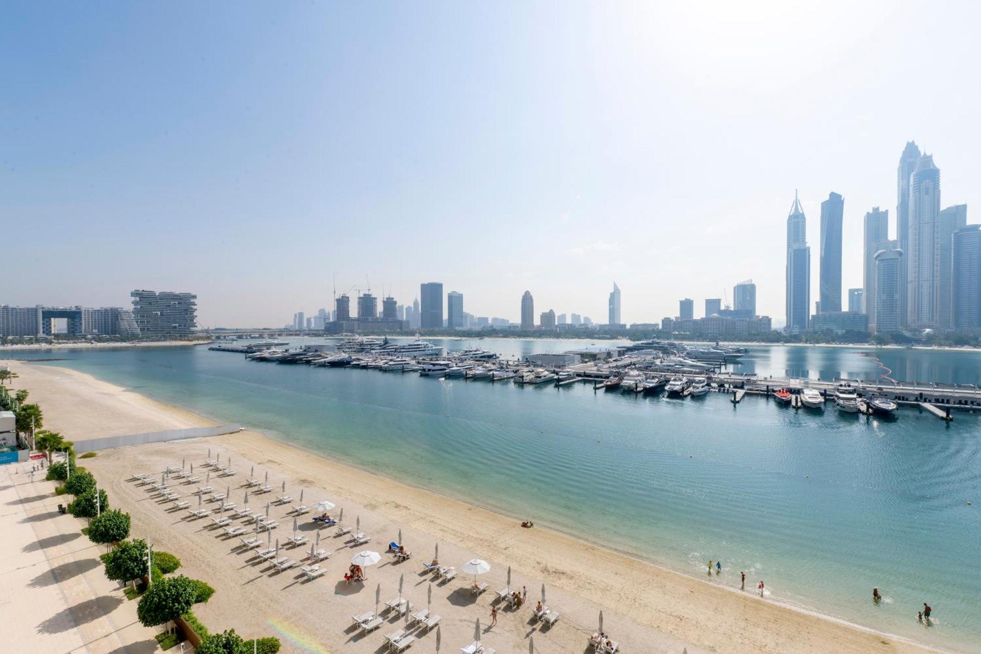 Ultra Luxury Emaar Beachfront - Private Beach And Pool Dubai Esterno foto