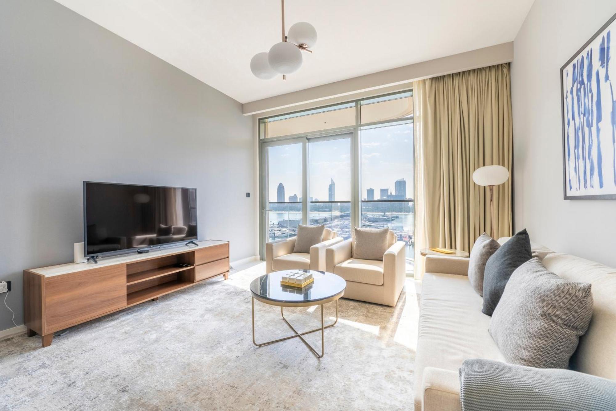 Ultra Luxury Emaar Beachfront - Private Beach And Pool Dubai Esterno foto