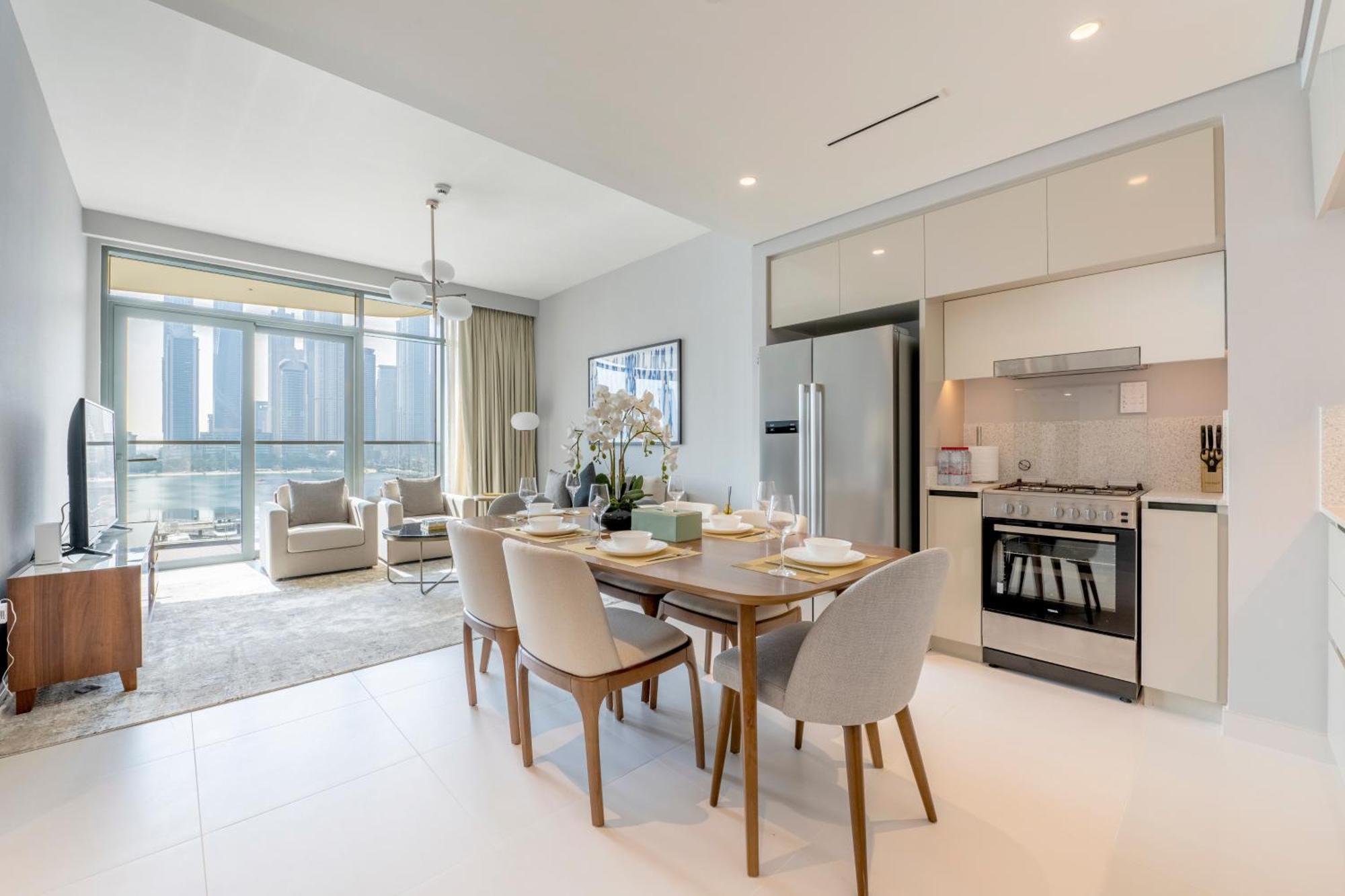 Ultra Luxury Emaar Beachfront - Private Beach And Pool Dubai Esterno foto